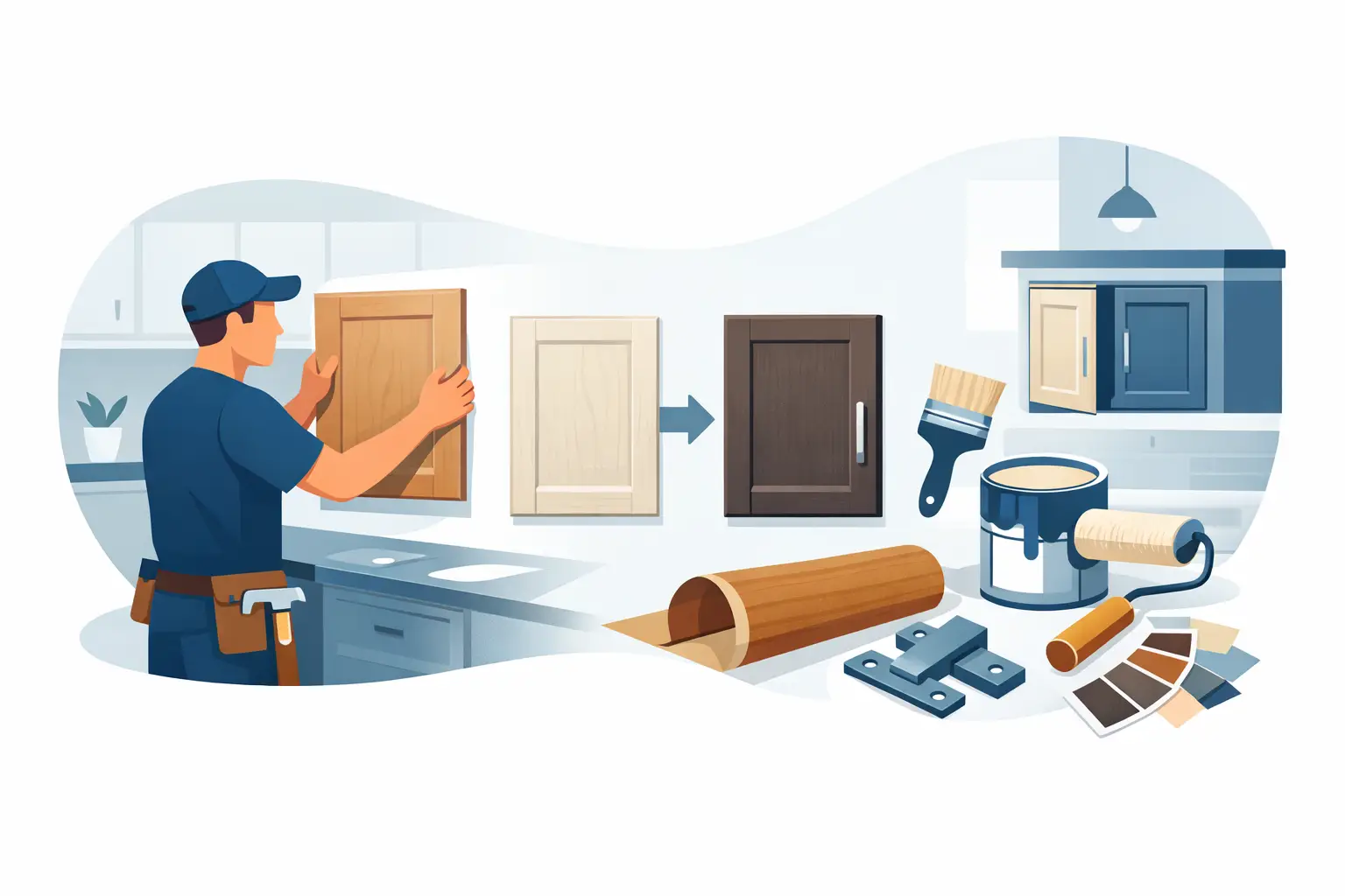 What Is Cabinet Refacing Process?