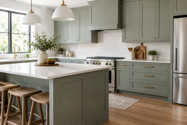 Shaker Slab Doors for a Timeless Kitchen Update